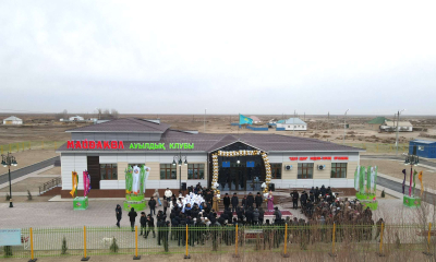 Клуб открылся в отдаленном селе Кызылординской области