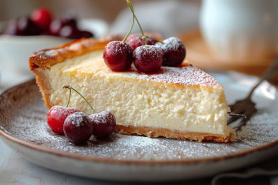 Простой творожный пирог на завтрак: остается вкусным несколько дней