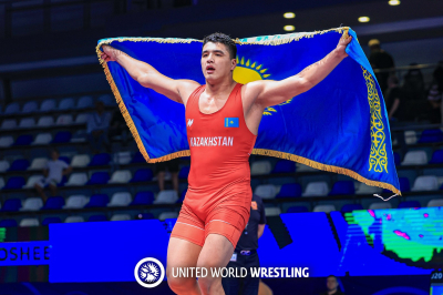 Казахстанские вольники завершили чемпионат мира U20 с пятью медалями