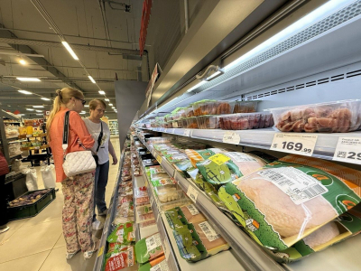 Впервые с мая: цены снизились на 0,02% при росте годовой инфляции до 6,11%