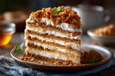 Торт &laquo;Дамский каприз&raquo; &mdash; классика, которая покоряет с первого кусочка. Никаких сложных техник, только волшебный вкус