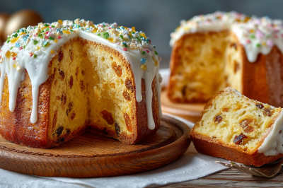 Не люблю работать с дрожжевым тестом, готовлю куличи на творожном: уходит 1 час с выпечкой