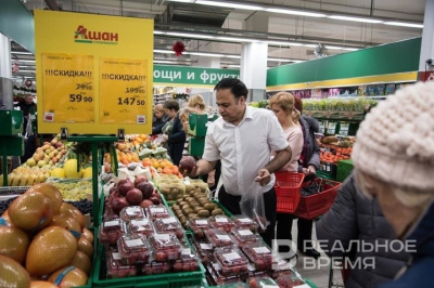Стоимость минимальной продуктовой корзины в Татарстане составила 7,3 тыс. рублей