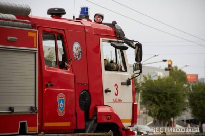 При пожаре в Казани пострадали две женщины