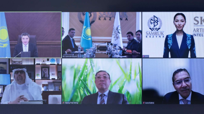 Впервые в заседании Совета директоров АО «Самрук-Қазына» участвовал ИИ