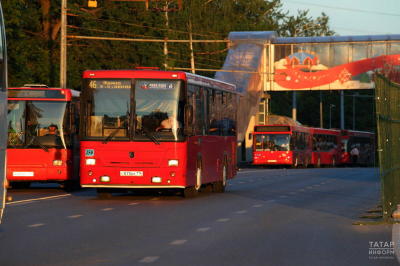 В Казани 9 мая усилят работу общественного транспорта и ограничат движение на ряде улиц