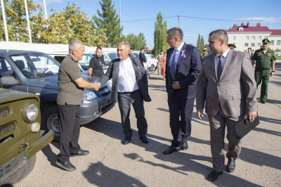 Минниханов в Бавлах принял участие в отправке гумпомощи в ЛНР и зону спецоперации