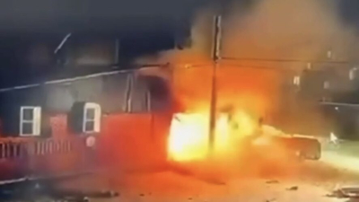 Первые кадры с места взрыва газа в кафе, где сгорели семь человек 27/02/2026 &ndash; Новости