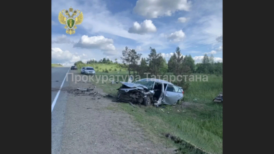 Месиво из людей и машин: жуткие кадры с места смертельного ДТП на трассе в Татарстане 05/06/2026 &ndash; Новости