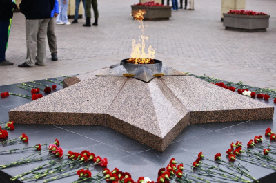 Жители Казани встретили &laquo;Огонь памяти&raquo;