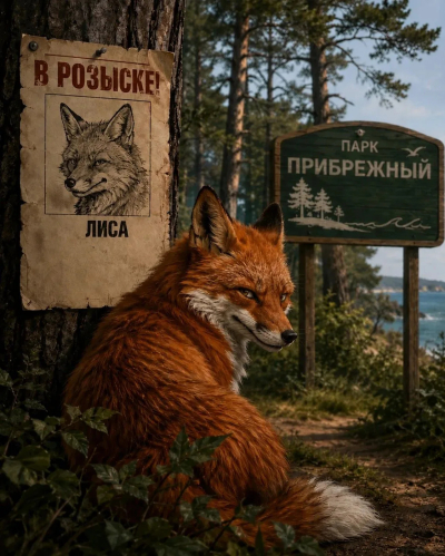 Челнинцев предупредили о возможной встрече с дикой лисой в парке &laquo;Прибрежный&raquo;